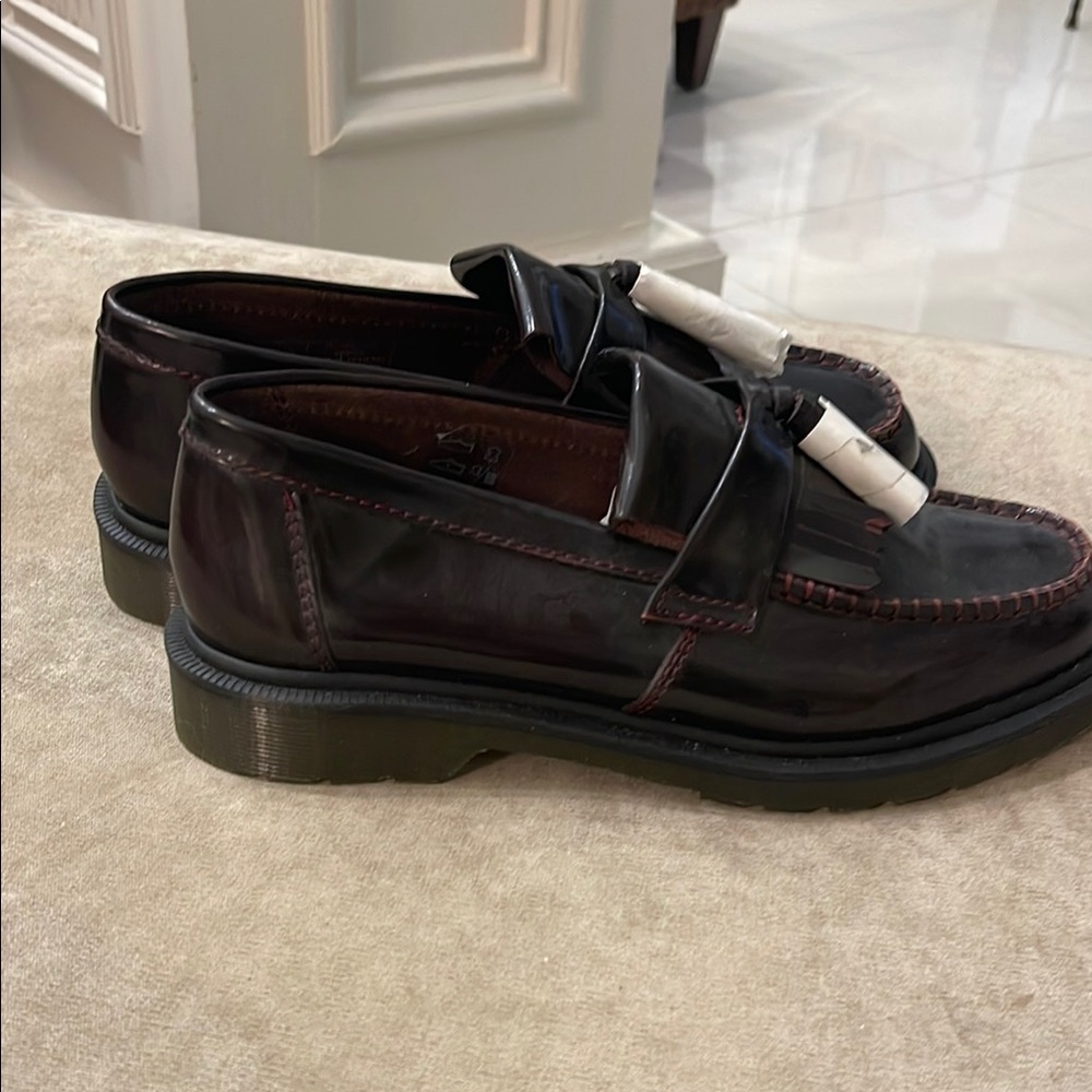 Dr. Martens Burgundy Loafers